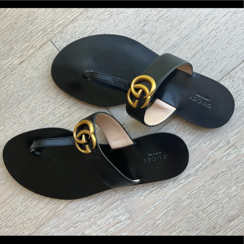Gucci Thong Sandals Size 37